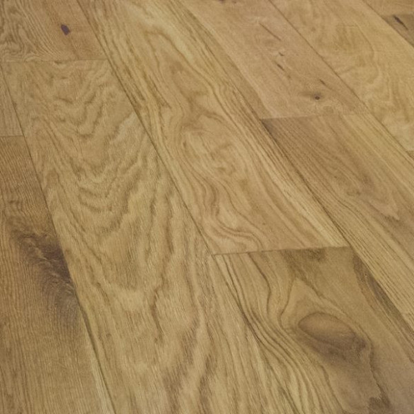 Engineered Natural Oak Brushed and Oiled 240mm x 15/4mm Wood Flooring 