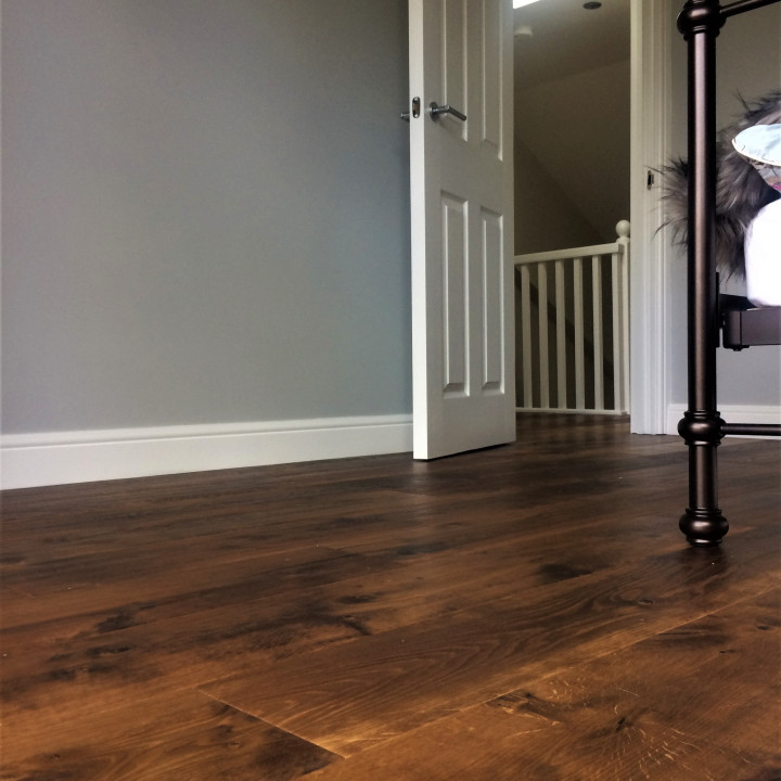 Burano Deluxe 190 Oak Smoked, Antique Effect, Brushed & Oiled