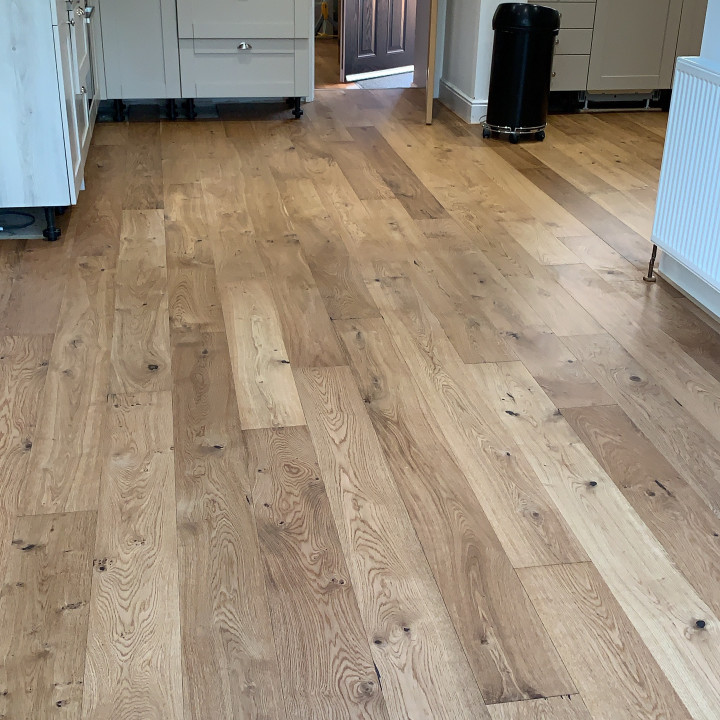 Burano Matt Lacquered Oak Flooring 190mm