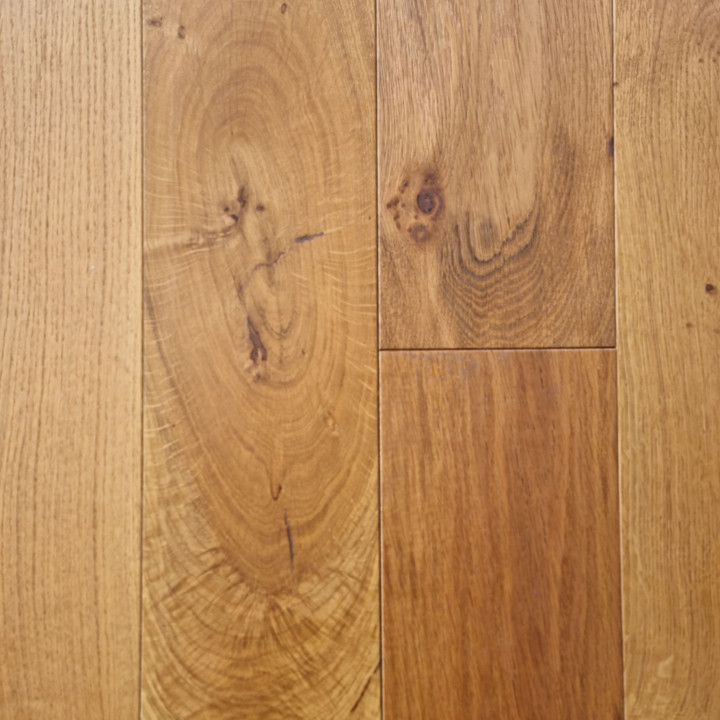 Campania 150 Brushed and Matt lacquered Oak Random Length