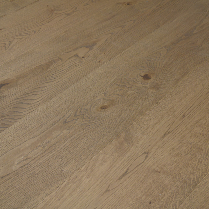 Grande Light Cocoa Oak Floor Brushed Uv Oiled