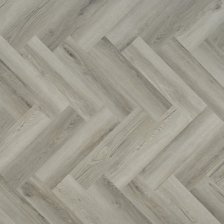 Ibrido  LVT Icona Herringbone Collection Luna Grey