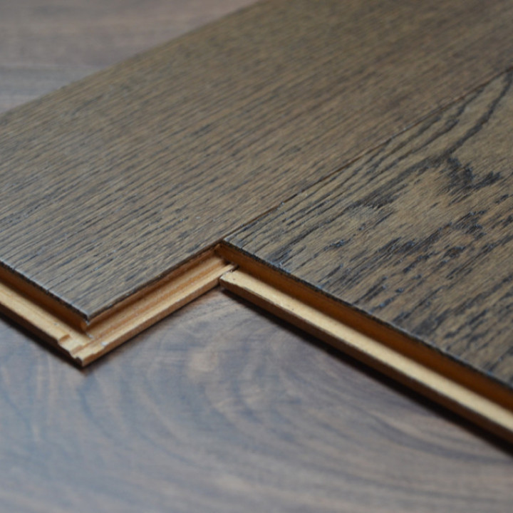 Mazzorbo Easy-Click Smoked Engineered Oak Floor