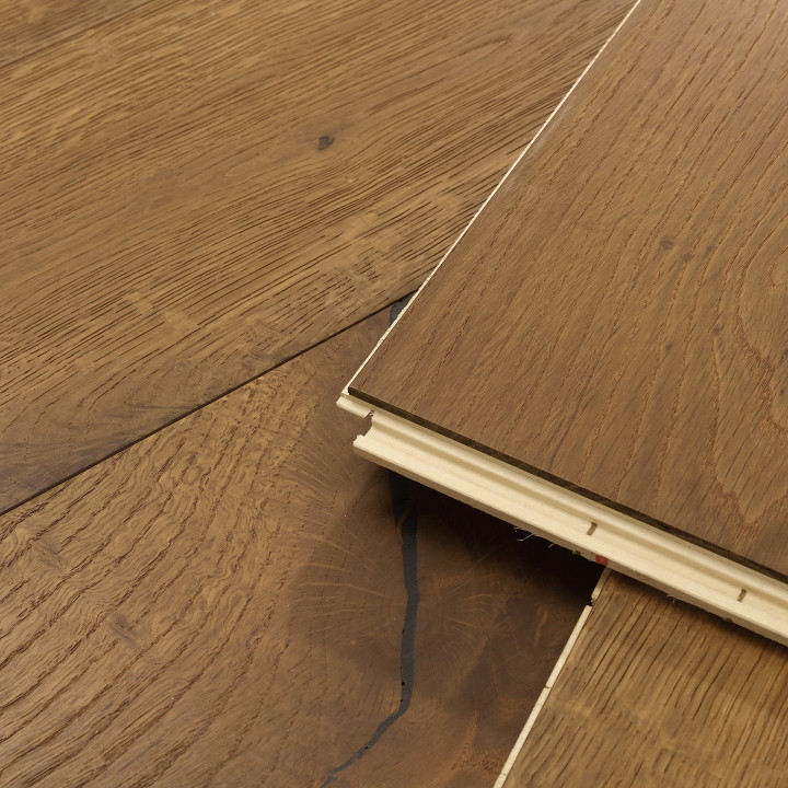 Metropolitan click 190 Caramel oak brushed and oiled