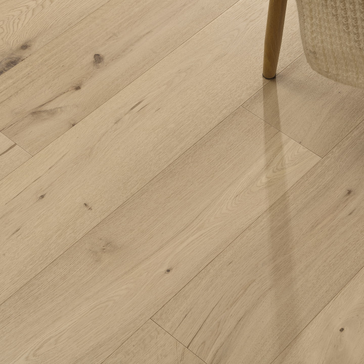 Metropolitan click 190 naked oak brushed and matt lacquered