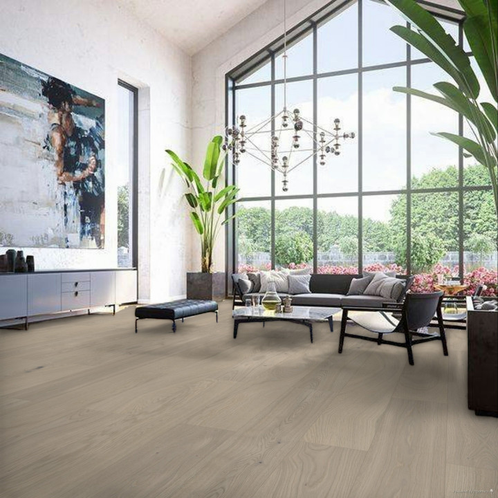 Metropolitan click 220 naked oak brushed and matt lacquered