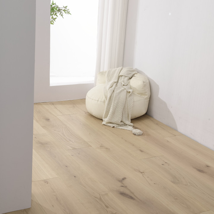 Metropolitan click 220 naked oak brushed and matt lacquered