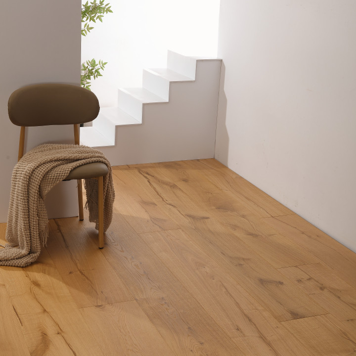 Metropolitan click 260 Rustic oak brushed and matt lacquered