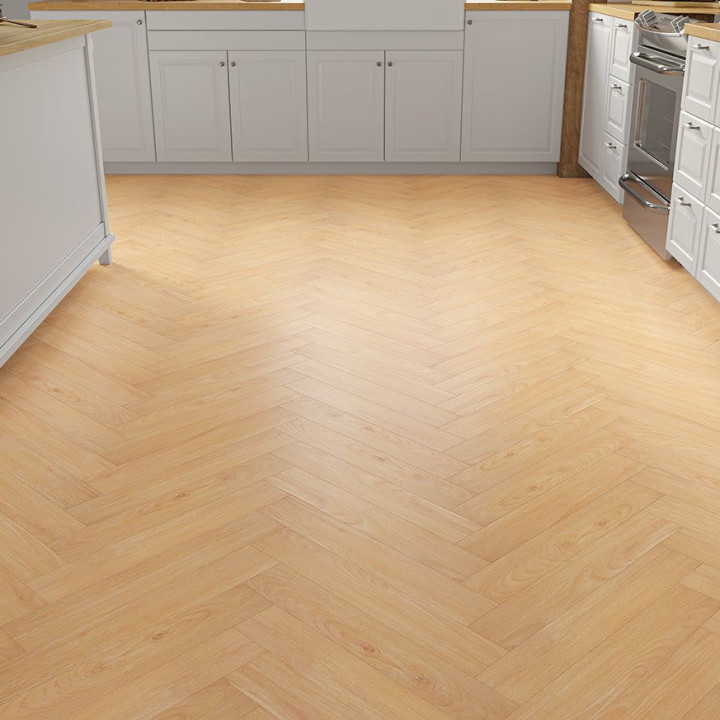Source 8mm laminate Harpley herringbone