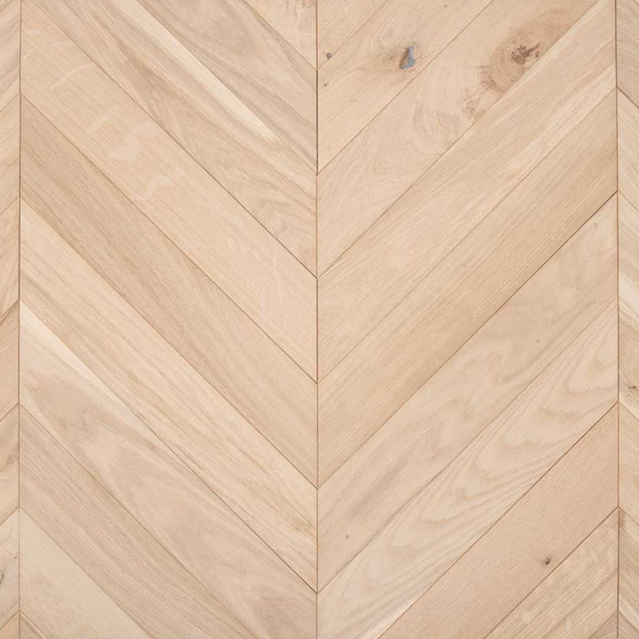 Source Chevron unfinished oak
