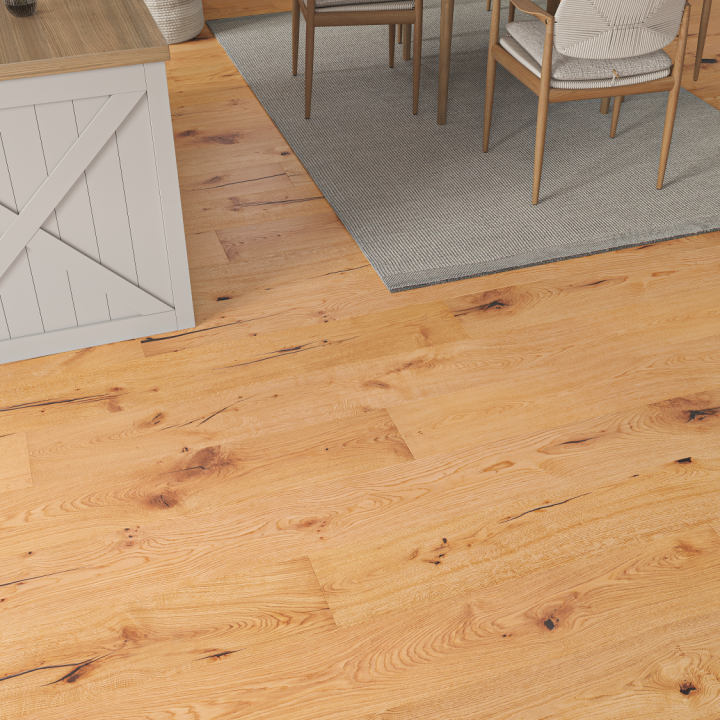 Source Distressed 220 Honey oak UV lacquered