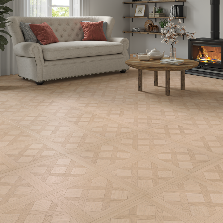 Source laminate Versailles panels Natural oak 