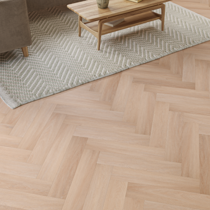 Source LVT Herringbone Brancaster Oak