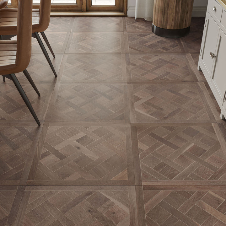 Source Versailles Grey Brushed UV Oiled oak