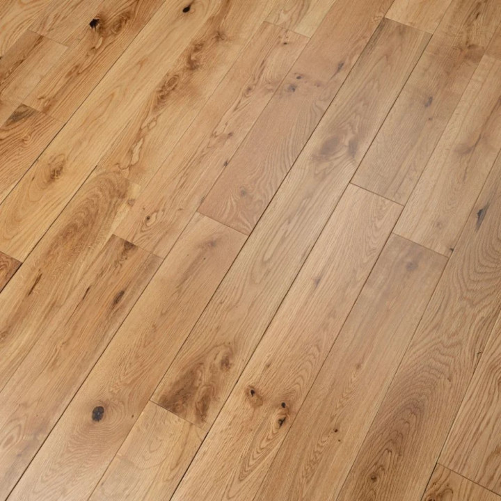 Suffolk Solid Oak Lacquered 90mm Plank