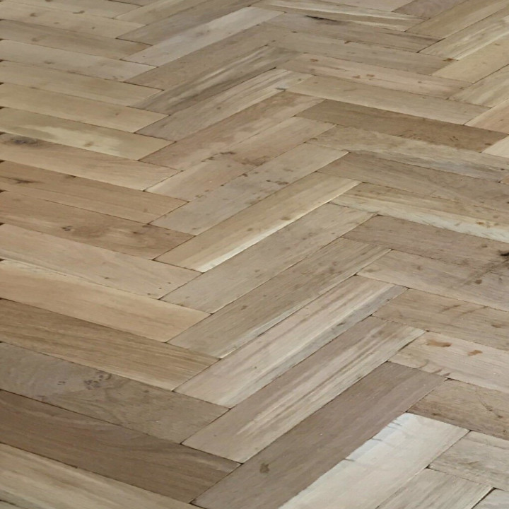 Brooks Solid oak Rustic parquet blocks 22x70x280 unfinished