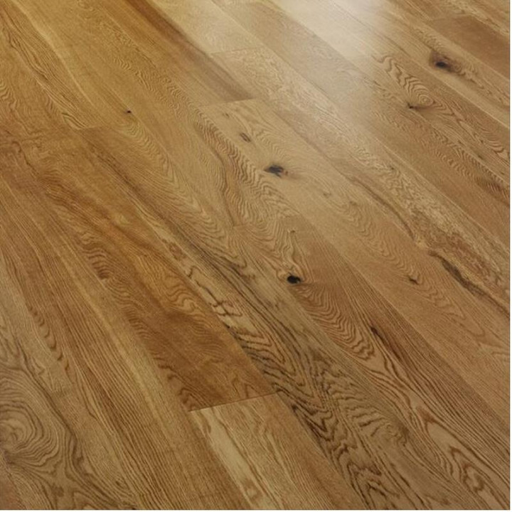 V4 Alpine Planks A101 Oak Rustic  Satin 150 Lacquered Plank