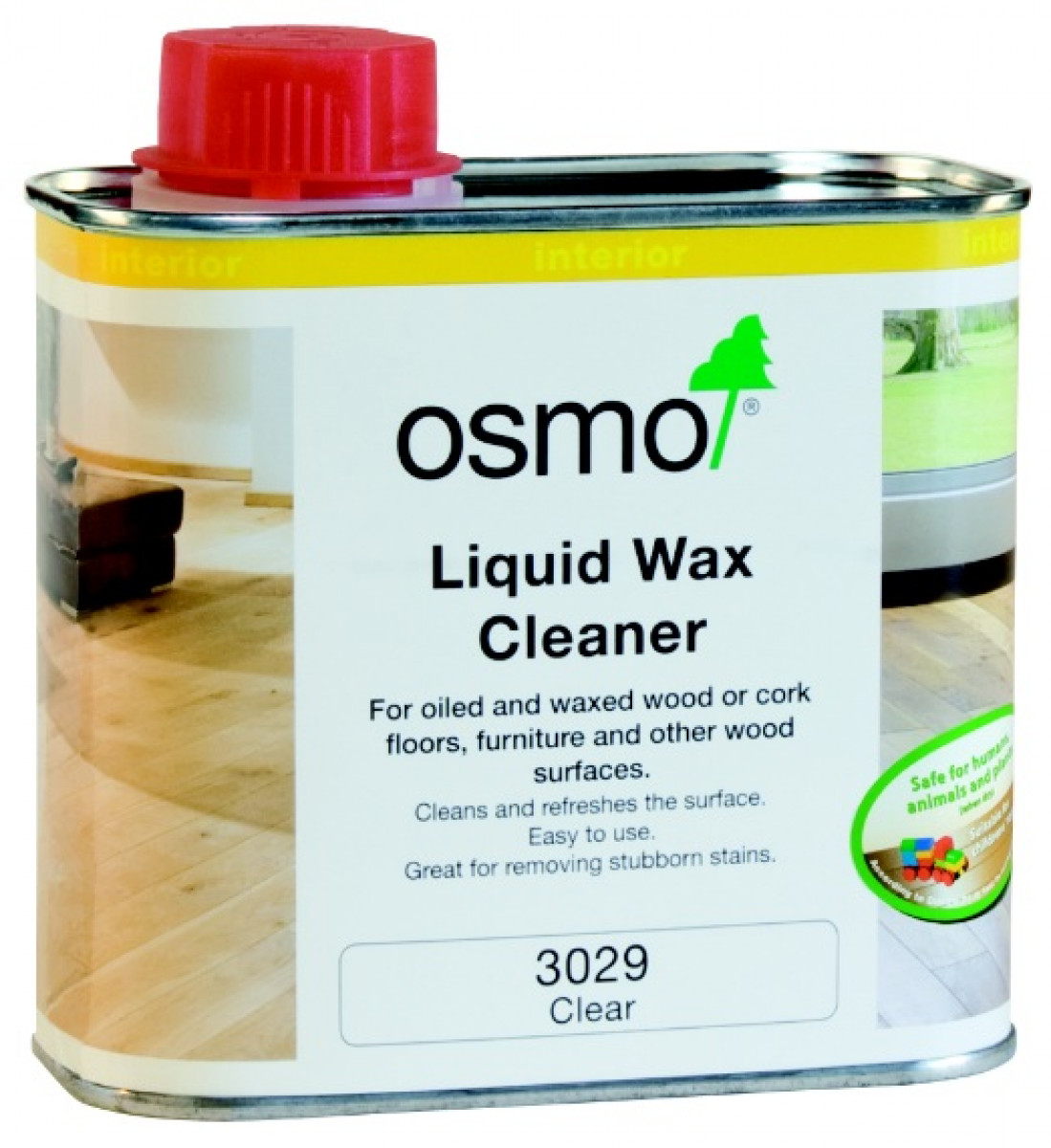 Osmo Liquid Wax Cleaner 500 Ml Interior Wood Finishes