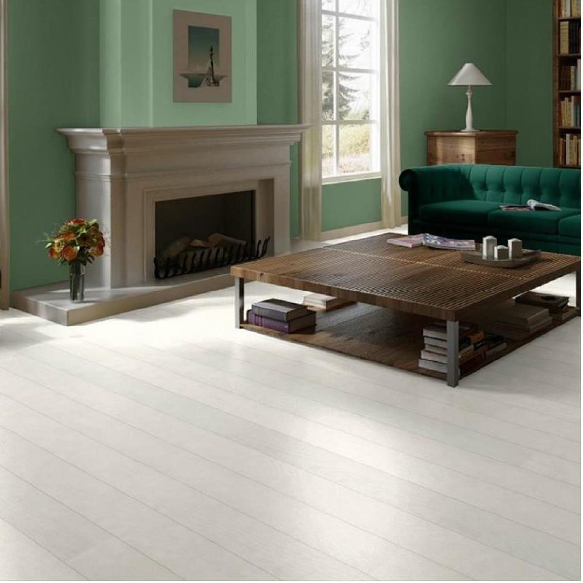 Murano Ash Pure White Wood Flooring