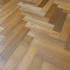 Developer Oak Smoked Brushed & Oiled Herringbone