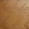 NEW Developer Solid Oak Herringbone Smoked Brushed UV Oiled