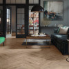 Schoolhouse Click Herringbone French Chateau Oak brushed and matt lacquered