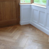 Schoolhouse Grande Click Herringbone Natural Brushed and Lacquered