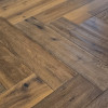 Schoolhouse Grande Smoked and Handscraped Herringbone