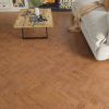 Source 14mm Antique Oak Brushed and Lacquered Herringbone