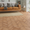 Source 20mm Oak Smoked Brushed and UV Oiled Herringbone