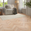 Source Chevron unfinished oak