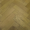 Furlong Herringbone Smoked Oak Brushed & UV Oiled