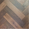 Elka Herringbone Dark Smoked Oak