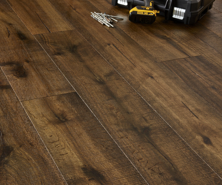 Brooks Sawn Collection Windward smoked/UV oiled with Bandsawn finish