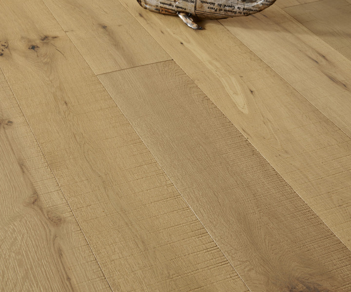 Brooks Sawn Collection Cayman Raw/Matt lacquered with Bandsawn finish