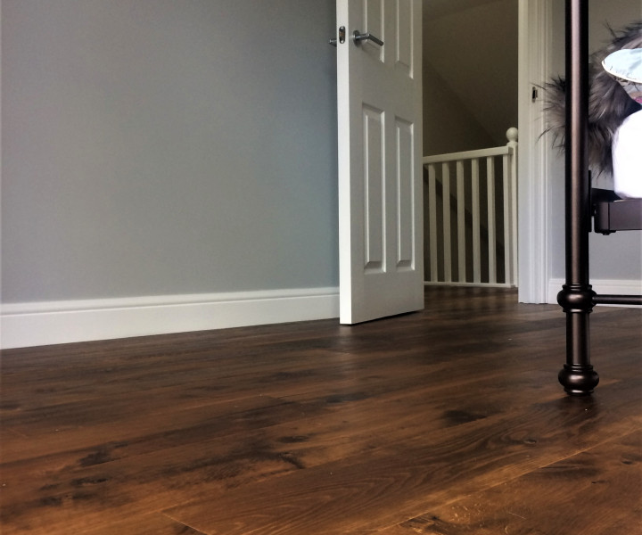 Burano Deluxe 190 Oak Smoked, Antique Effect, Brushed & Oiled