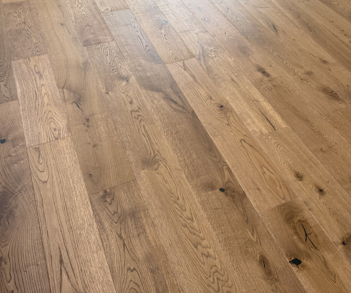 Burano Oak 192 Smoked Brushed and UV Oiled