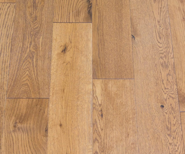 Burano Oak Golden Brushed & Oiled Hardwood Floor