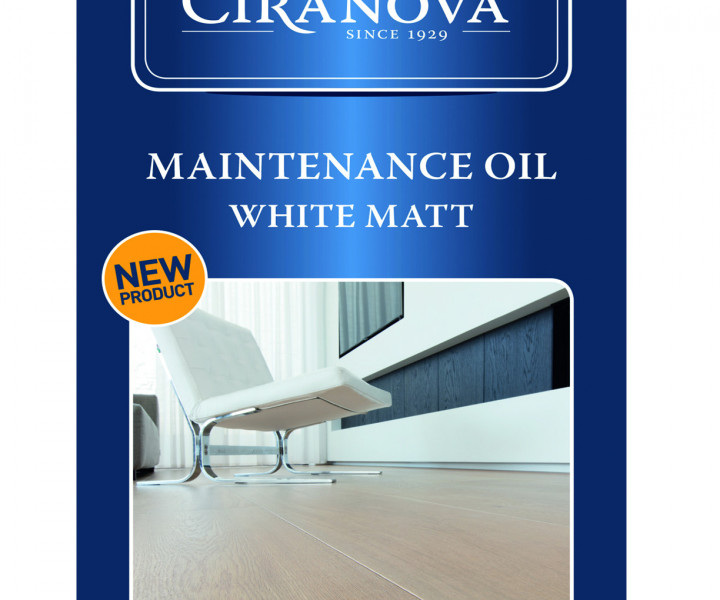 Ciranova Maintenance Oil - White Matt (1 litre)