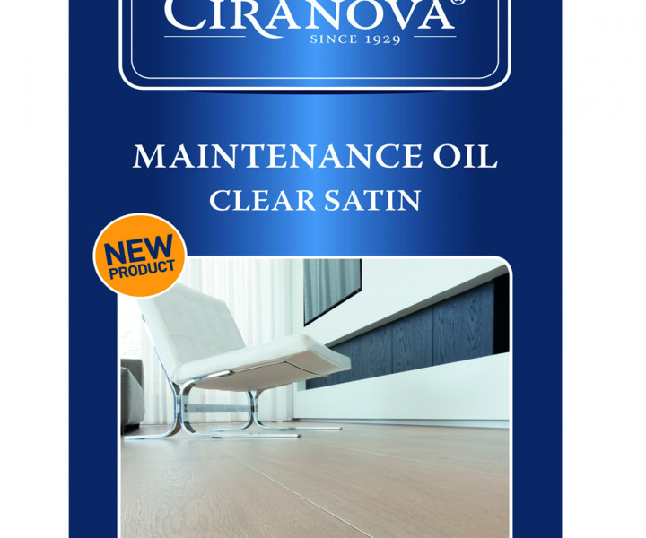 Ciranova Maintenance Oil - Clear Satin (1 litre)