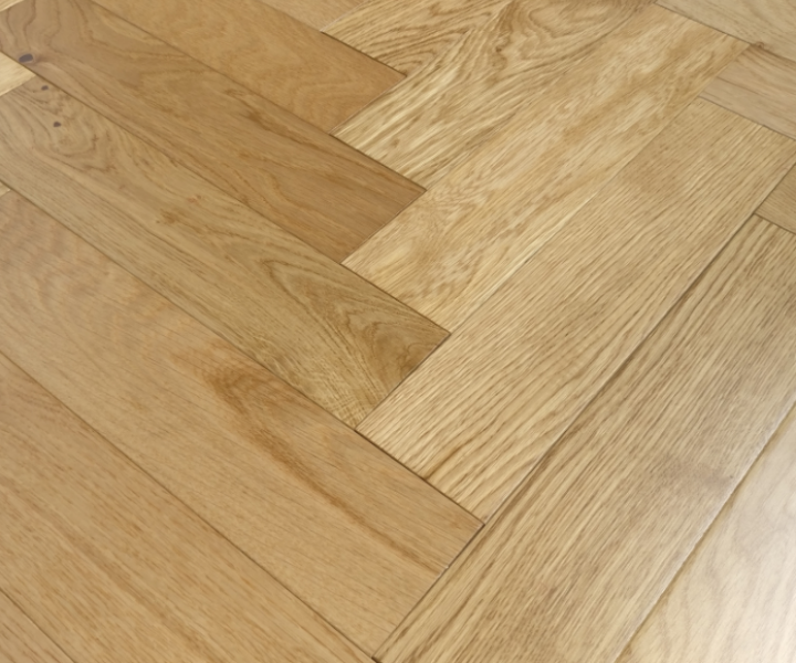 Developer Oak Lacquered Herringbone