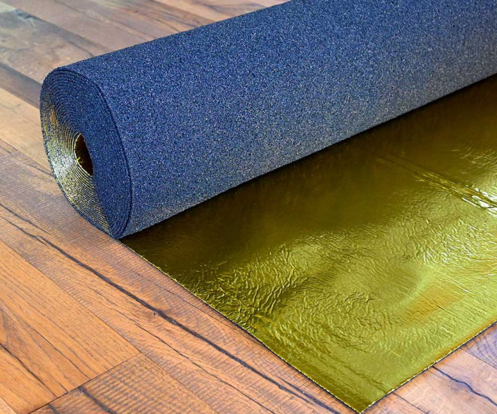 Eco Gold Rubber Underlay (10m2)