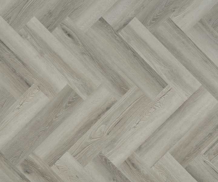 Ibrido  LVT Icona Herringbone Collection Luna Grey