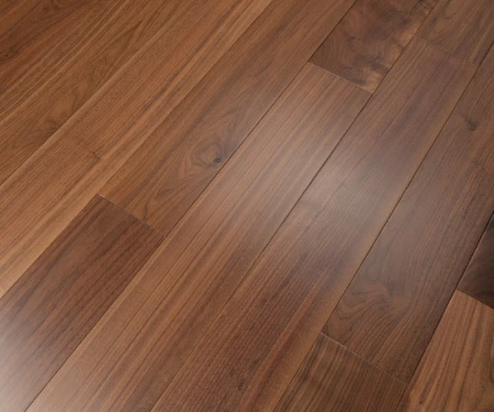 Riviera Walnut 150mm Engineered Lacquered Plank