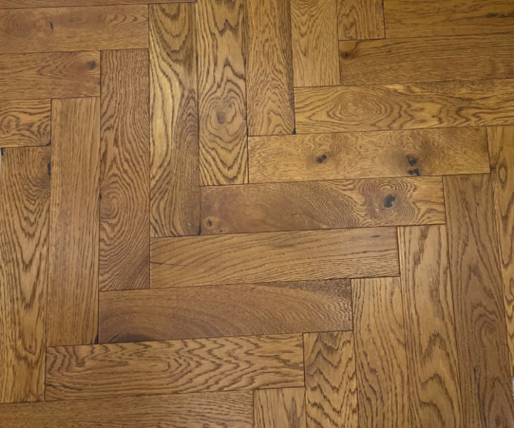 Schoolhouse petit 10mm Golden Wheat Herringbone
