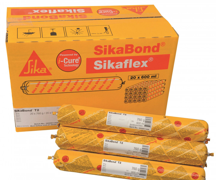Sikabond T-2 Adhesive Sausage (box of 20 x 600ml)