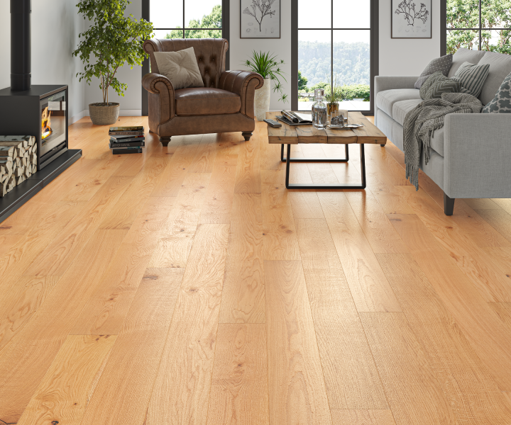 Source 20mm Oak Natural Brushed and UV Oiled