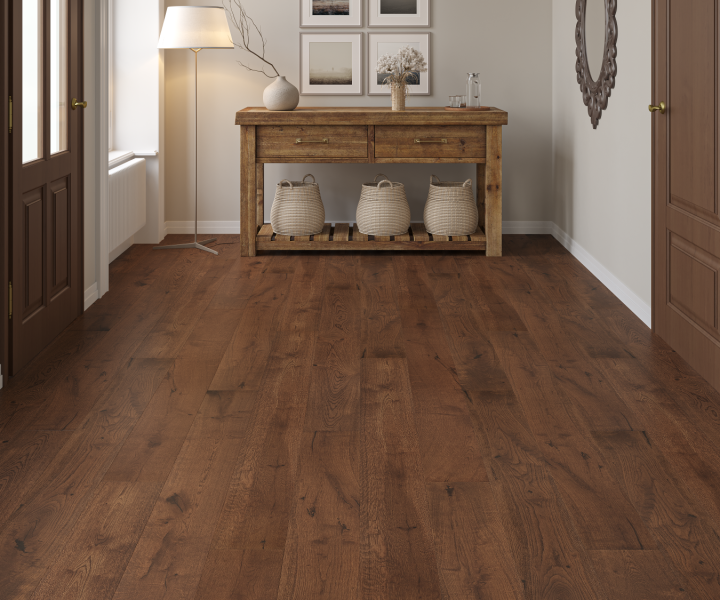 Source click 190 oak Bourbon Brushed and UV oiled