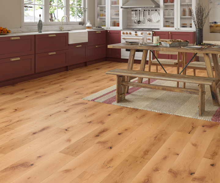 Source click 190 oak brushed and UV oiled