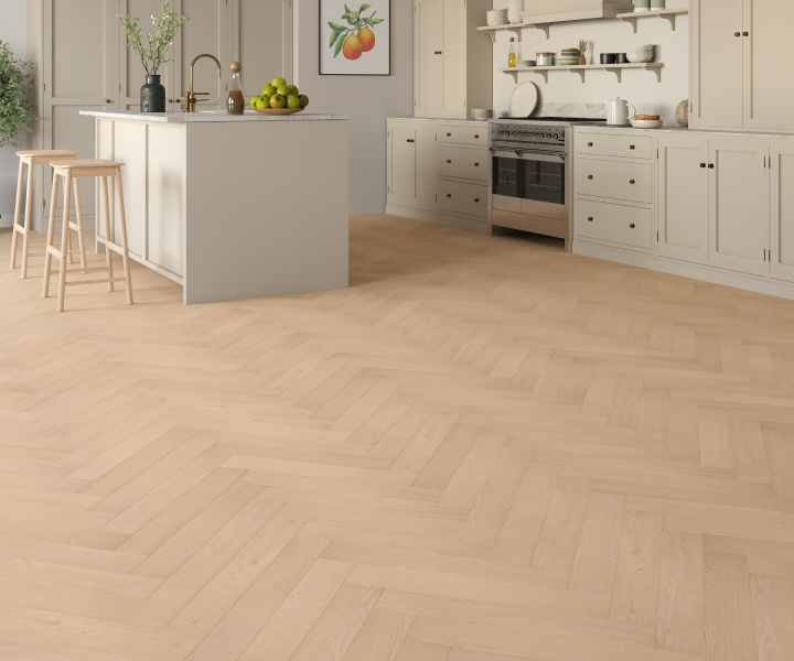 Source Deluxe laminate Cambersands herringbone